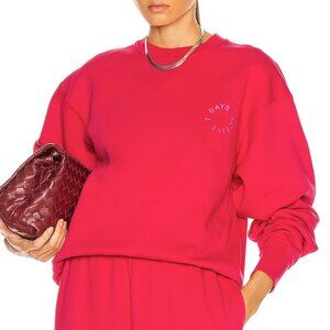 7 days active x bandier monday crewneck sweatshirt S